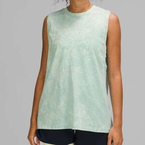 Lululemon | All Yours Tank Top | Size 10 | Cloudy Wash Arctic Green